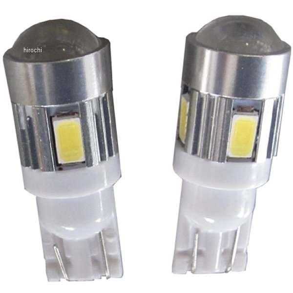 NEW LEDバルブ/T10ウェッジ 2個入り 白