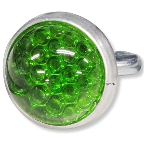 Red Fox ガラスレンズリフレクター ラウンドカット グリーン