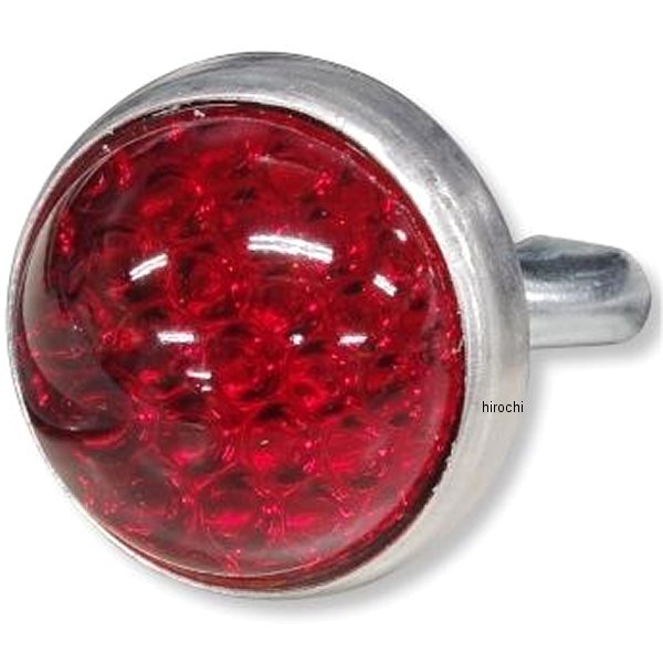 Red Fox ガラスレンズリフレクター ラウンドカット 赤