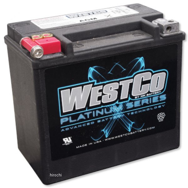 WESTCO バッテリー Platinum 12V/19Ah 65991-82B互換品