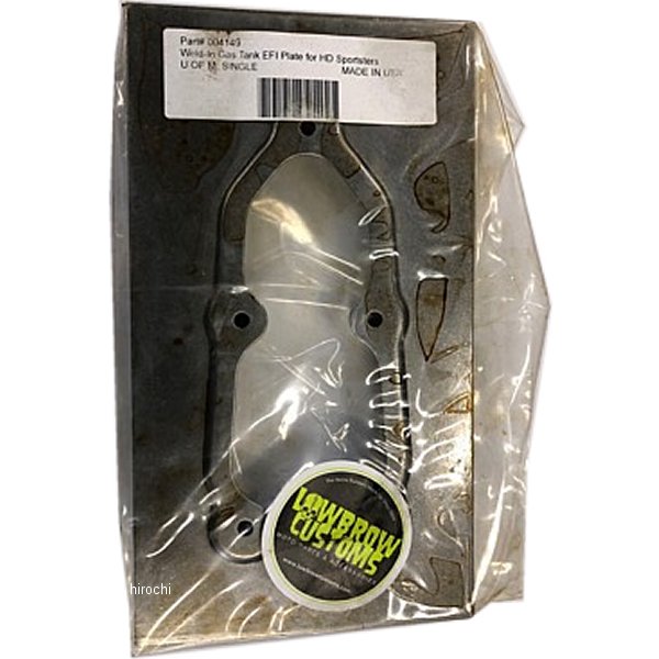 LOWBROW CUSTOMS ガスタンクプレート フューエルインジェクション用