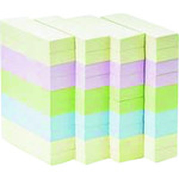 P510JM40  861280ふせん75×25mm混色百枚40冊P510JM40