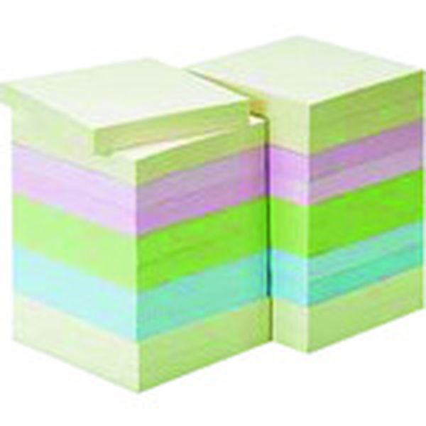 P512JM20  861284ふせん75×75mm混色百枚20冊P512JM20