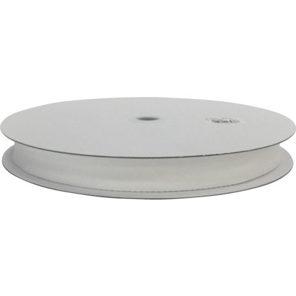 平ベルトアクリルカラー 25mm×25m ホワイト