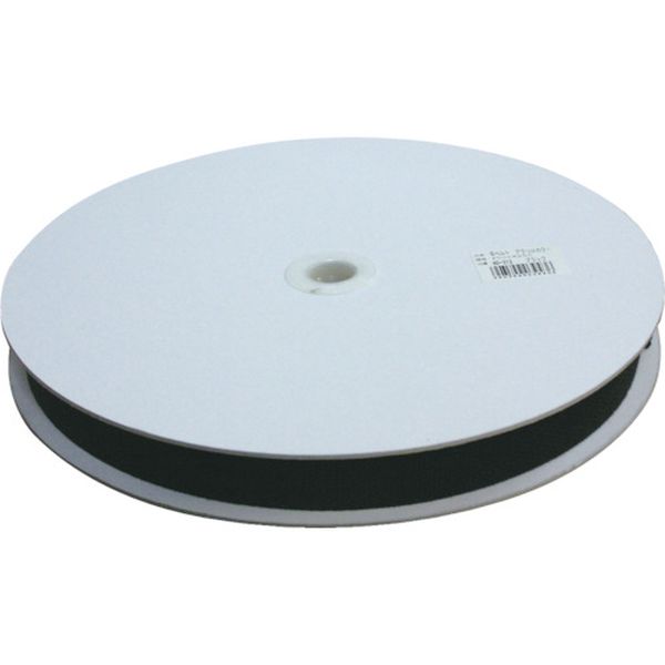 平ベルトアクリルカラー 25mm×25m ブラック