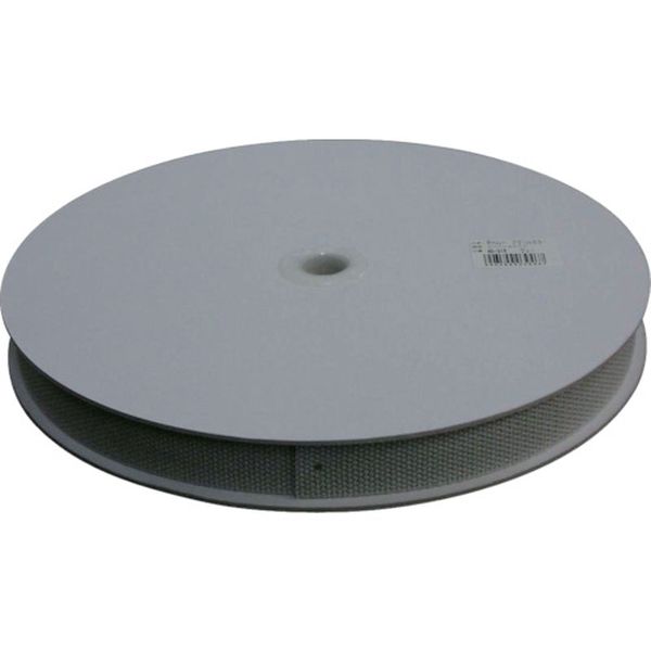 平ベルトアクリルカラー 25mm×25m グレー