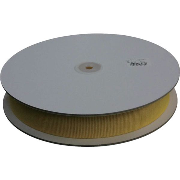 平ベルトアクリルカラー 38mm×25m イエロー