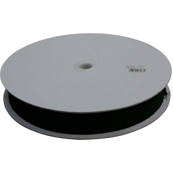 平ベルトアクリルカラー 38mm×25m ブラック