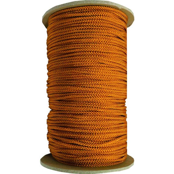 江戸打ち紐 金茶 約3mm×130m