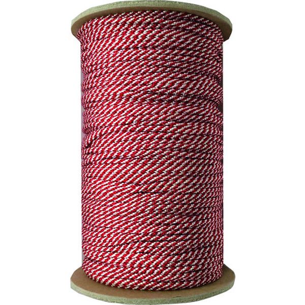 江戸打ち紐 紅白 約3mm×130m