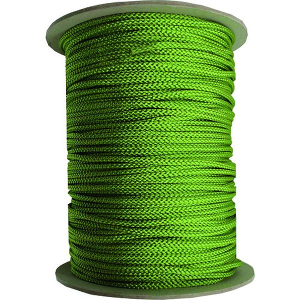 江戸打ち紐 萌黄 約4mm×130m