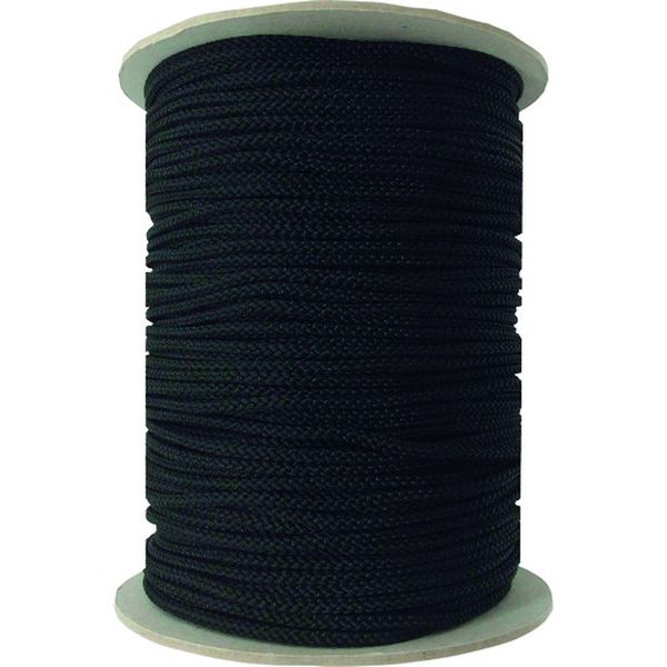 江戸打ち紐 黒 約4mm×130m