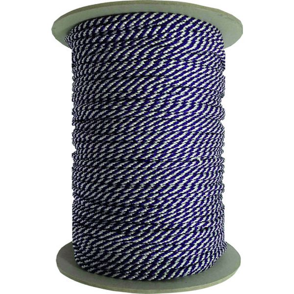 江戸打ち紐 紫白 約4mm×130m