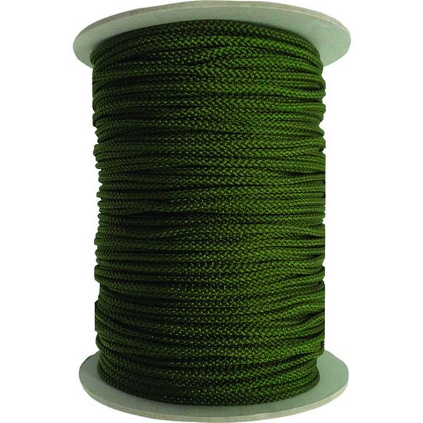 江戸打ち紐 ODグリーン 約4mm×130m
