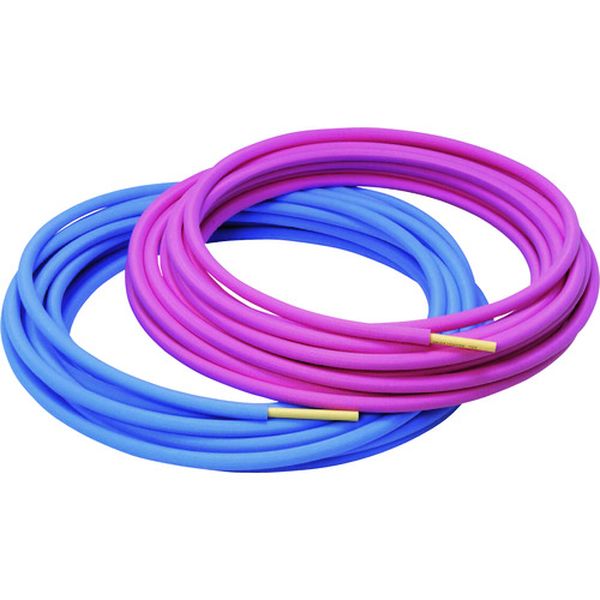 クボタケミックス 保護材付ポリブデン管16X10M-5MM青