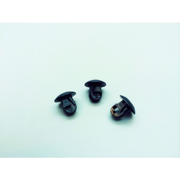 押し込み型固定具 耐熱性黒 (1000個入)