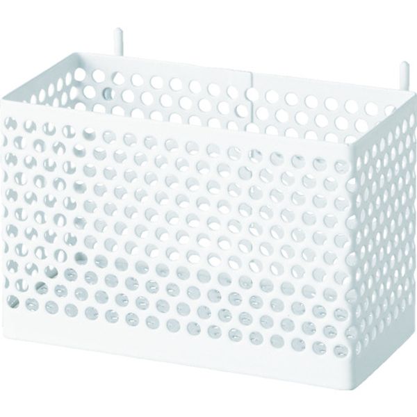 パンチングボードパーツ 小物入れ 大 白