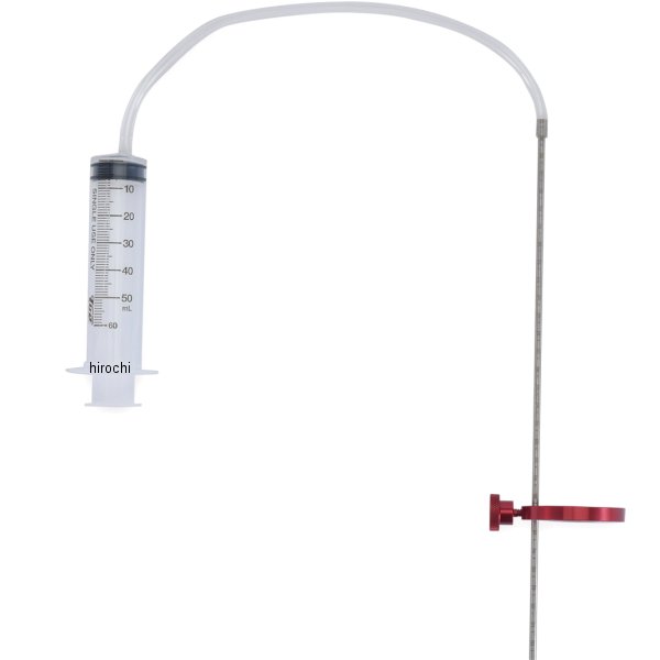 フォーク油面調整キット 汎用 レッド