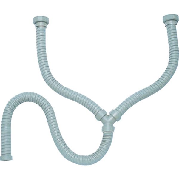 流し排水栓Y型ホース(ネジ付)