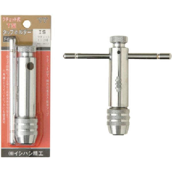 PHDLRT12 506-6557  ラチェット式T型タップホルダー 1/2用(M6～M12)