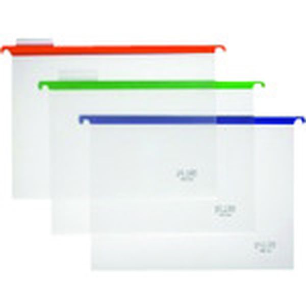 PHFA4BL10  294528)PPハンガーフォルダー PHF-A4 青 10枚