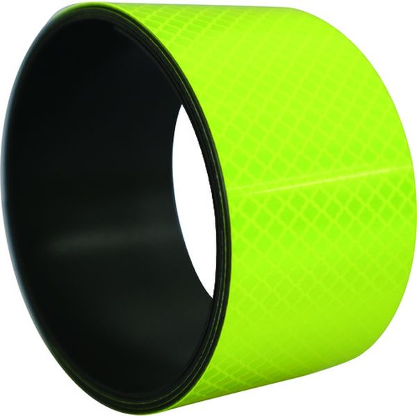 プリズム反射マグネットシート 50mmX1M 蛍光レモンイエロー