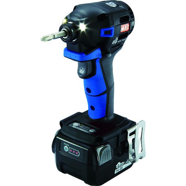 14.4V充電インパクトドライバセット(アオ)