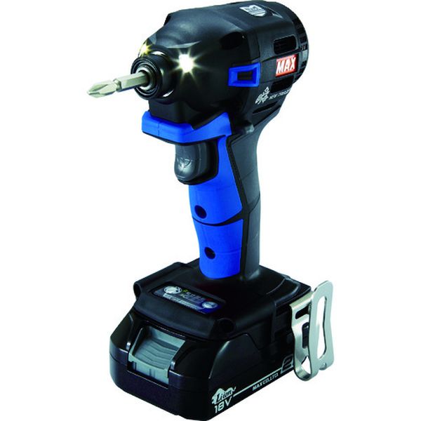 18V充電インパクトドライバセット(アオ)2.5Ah