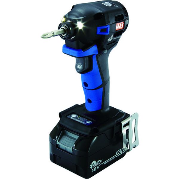 18V充電インパクトドライバセット(アオ)5.0Ah