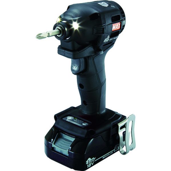 18V充電インパクトドライバセット(クロ)2.5Ah