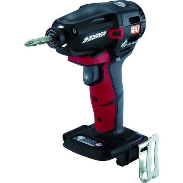 18V充電静音ドライバ本体のみ(アカ)