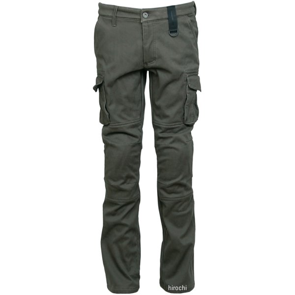 PK-919 ウインドプルーフウォームカーゴパンツ ダークグリーン