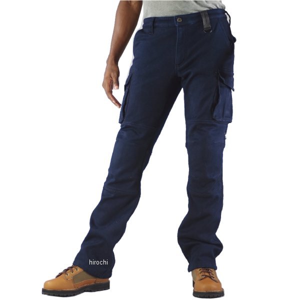 PK-919 ウインドプルーフウォームカーゴパンツ ネイビー