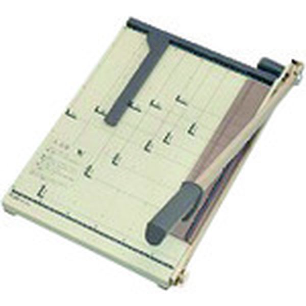 PK012 195-7018  012772)ペーパーカッター  B4 グレー