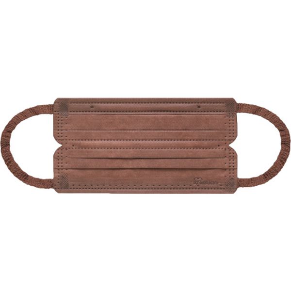 PKD7LBR 336-1422 290409 DAILY FIT MASK プリーツ ふつうサイズ 7枚入 ブラウン