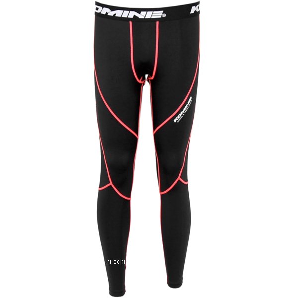 PKL-123 クールコンプレッションアンダーパンツ 黒/オレンジ