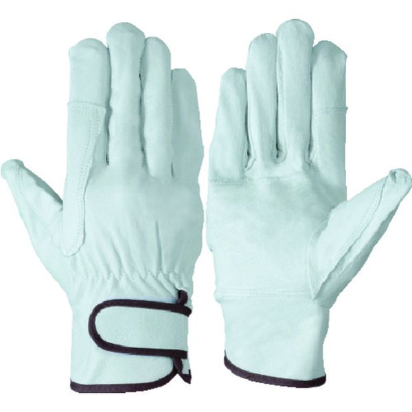 L   豚革手袋 718豚白 L寸