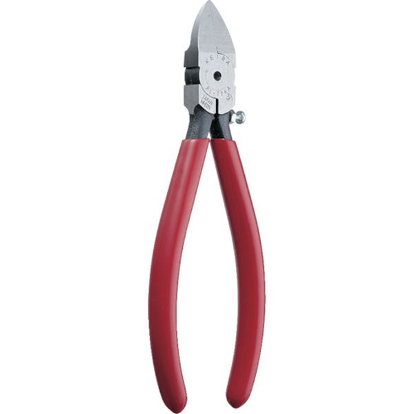 プラスチック用ニッパー 刃先調節ネジ付(刃先：フラット)150