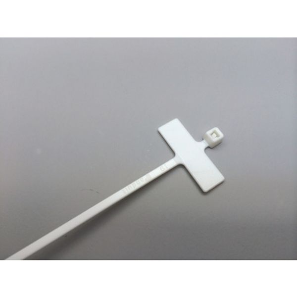 旗型タイプナイロン結束バンド 難燃性白 (1000本入)