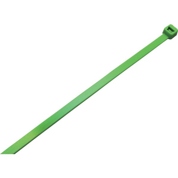 ナイロン結束バンド 蛍光緑 (100本入)