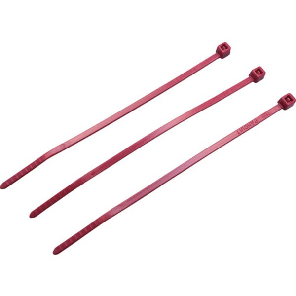 ナイロン結束バンド 赤 (1000本入)