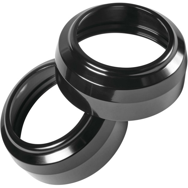 フォークダストキャップ 49mm 黒 左右ペア