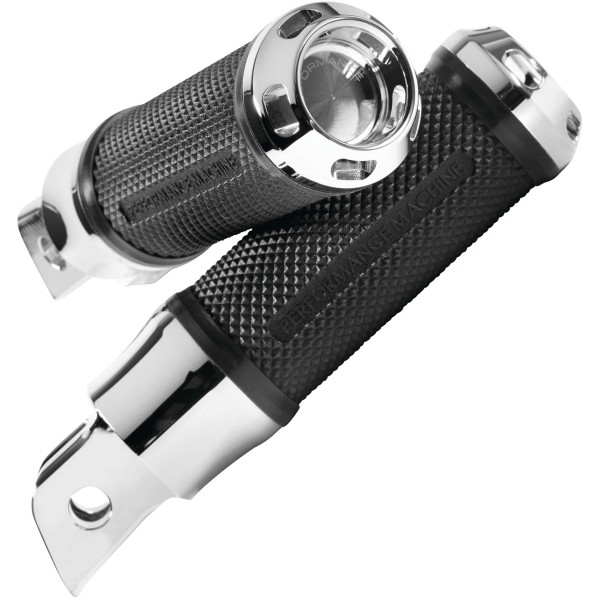 APEX フットペグ ドライバー側 18年-21年 M8ソフテイル クローム 2個入り