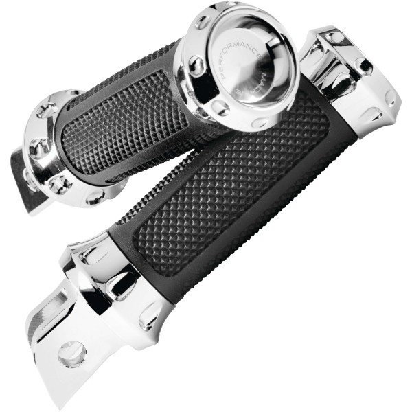 オーバードライブ フットペグ ドライバー側 18年-21年 M8ソフテイル クローム 2個入り