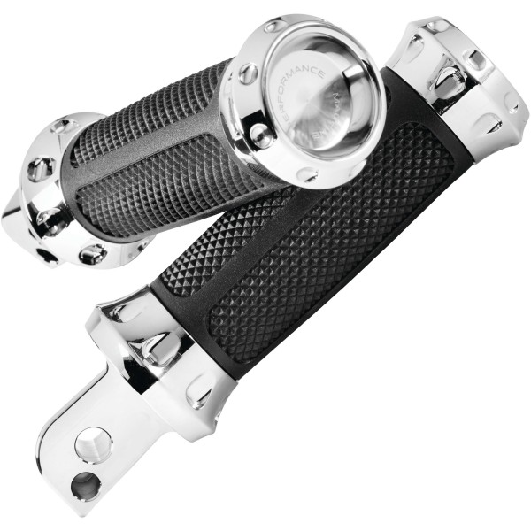 オーバードライブ フットペグ パッセンジャー側 18年-21年 M8ソフテイル クローム 2個入り