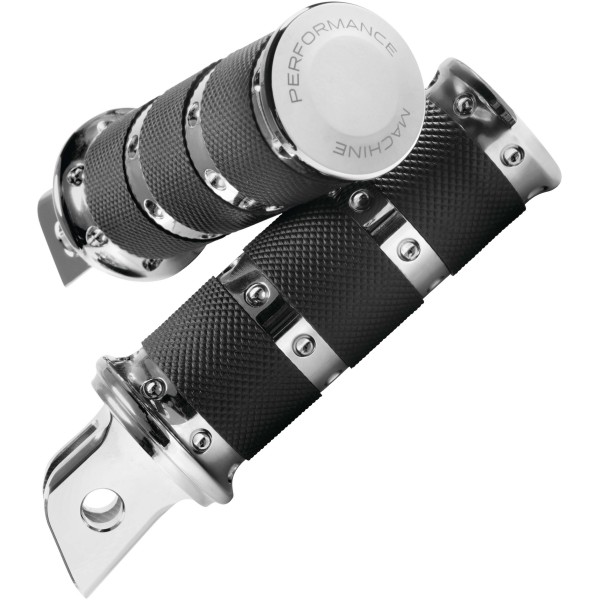 XLS フットペグ ドライバー側 18年-21年 M8ソフテイル クローム 2個入り