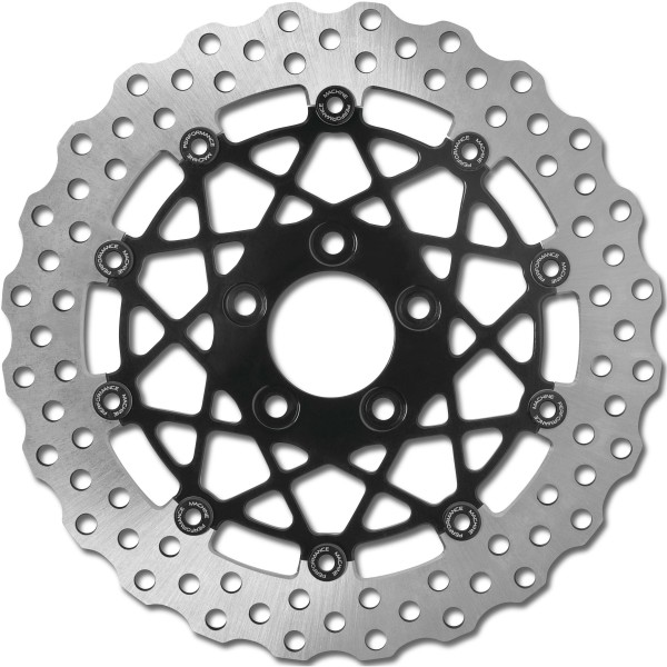 ブレーキローター フロント 11.8インチ X 0.20 スピードスター ブラックアルマイト