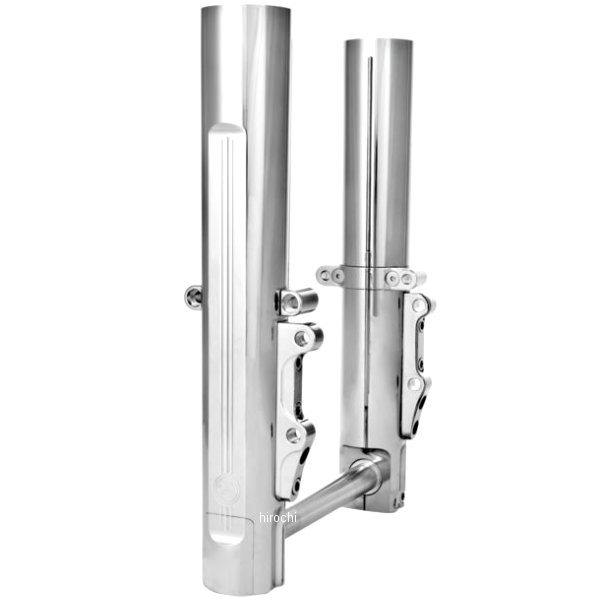 フロントフォーク ダブルディスク 08年-13年 ハーレー FLTRXSE クローム