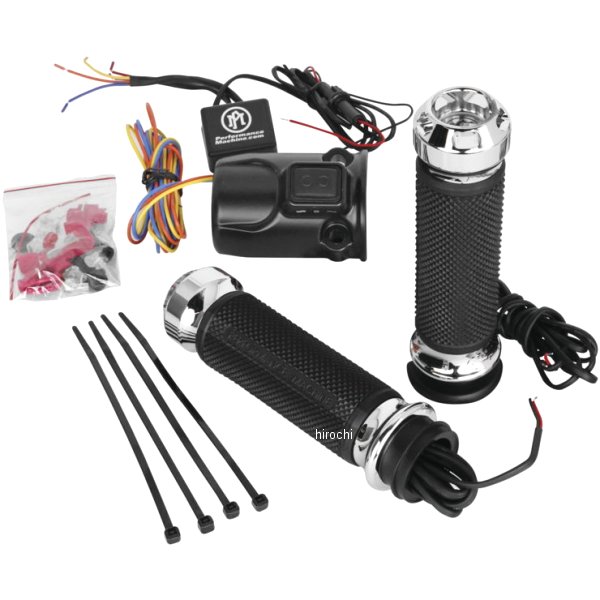 FLTRX TBW ヒートグリップ アペックス クローム