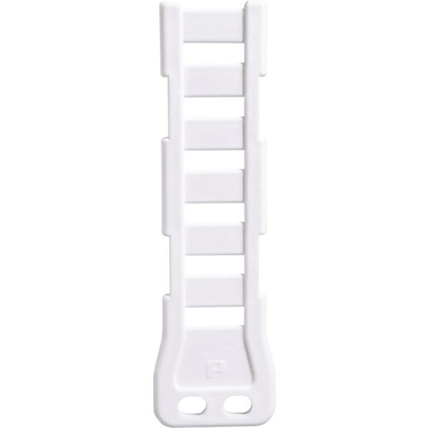 水平型固定具 難燃性白 (5個入)
